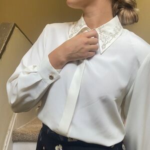 Susan Bristol Button up Blouse size 6 
#Vintage